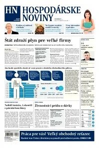 Obálka e-magazínu Hospodárske noviny 20.08.2013