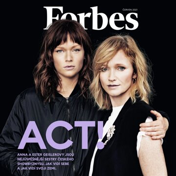 Obálka audioknihy Forbes červen 2021