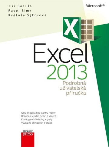 Obálka knihy Microsoft Excel 2013 Podrobná uživatelská příručka