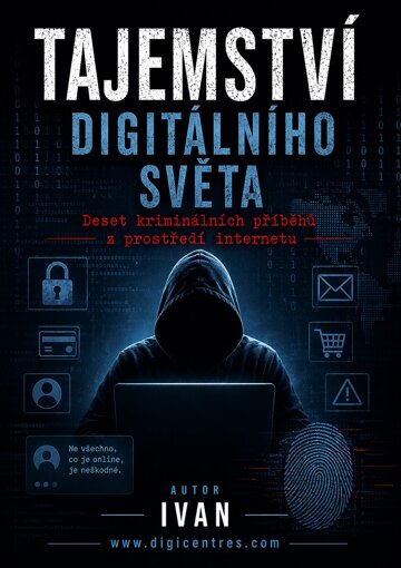 Obálka knihy Tajemství digitálního světa. Deset kriminálních příběhů z prostředí internetu