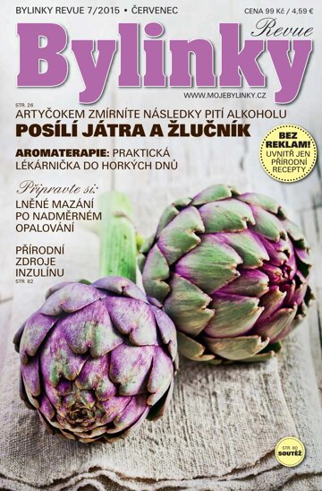 Obálka e-magazínu Bylinky 7/15 červenec