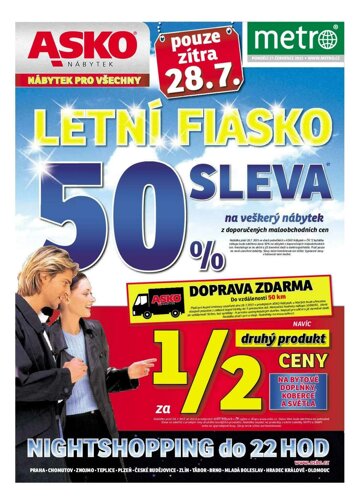 Obálka e-magazínu deník METRO 27.7.2015