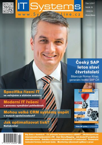 Obálka e-magazínu IT Systems 3/2017