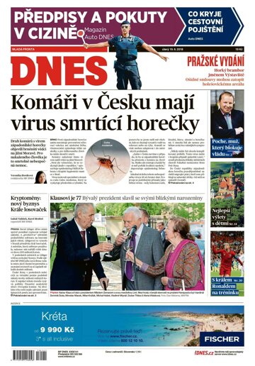 Obálka e-magazínu MF Dnes 19.6.2018