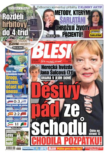 Obálka e-magazínu Blesk 26.6.2018