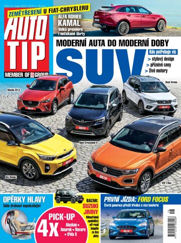 Obálka e-magazínu Auto TIP 16/2018