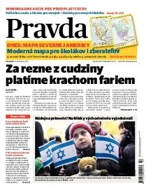 Obálka e-magazínu Pravda 19. 11. 2012