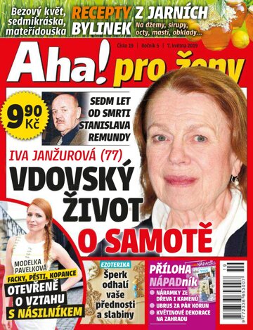 Obálka e-magazínu AHA! pro ženy 19/2019