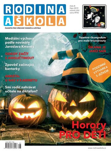 Obálka e-magazínu Rodina a škola 8/2019