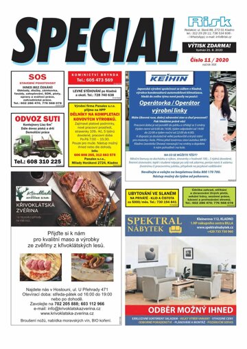 Obálka e-magazínu Special 11/2020