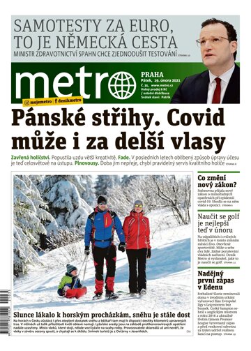 Obálka e-magazínu deník METRO 19.2.2021