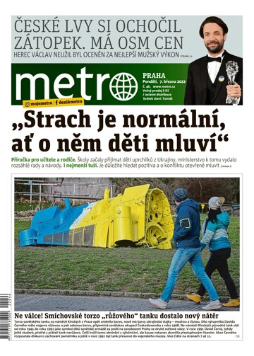 Obálka e-magazínu deník METRO 7.3.2022