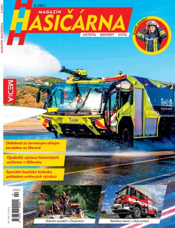 Obálka e-magazínu HASIČÁRNA 2/2021