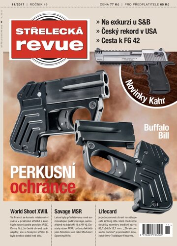 Obálka e-magazínu Střelecká revue 11/2017