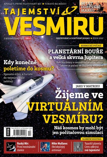 Obálka e-magazínu Tajemství Vesmíru 10/2015