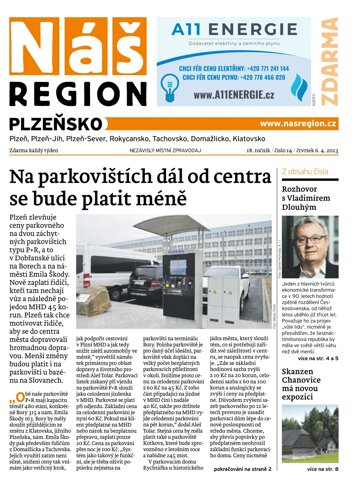 Obálka e-magazínu Náš Region - Plzeňsko 14/2023