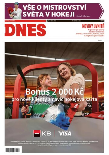 Obálka e-magazínu MF Dnes 10.5.2024