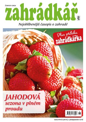 Obálka e-magazínu Zahrádkář 6/2024