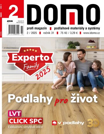 Obálka e-magazínu DOMO 2/2025