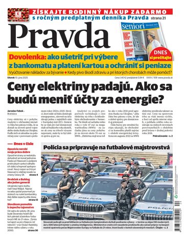 Obálka e-magazínu Pravda 10. 6. 2025