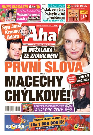 Obálka e-magazínu AHA! 19.6.2025