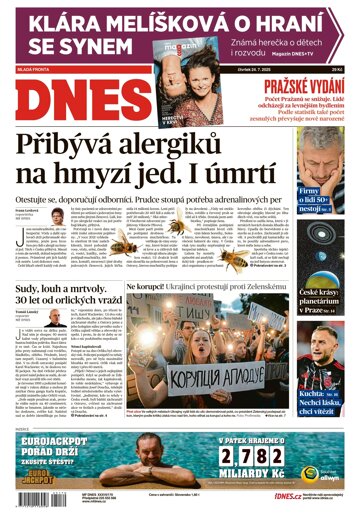 Obálka e-magazínu MF Dnes 24.7.2025