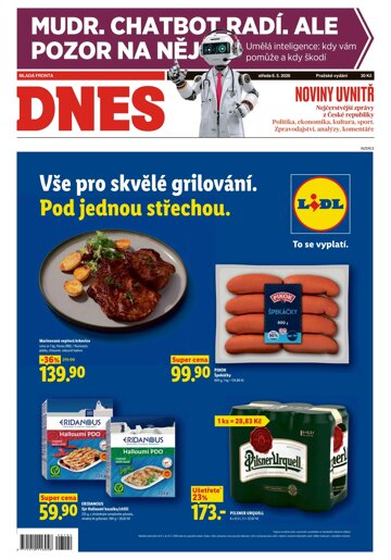 Obálka e-magazínu MF Dnes 6.5.2026
