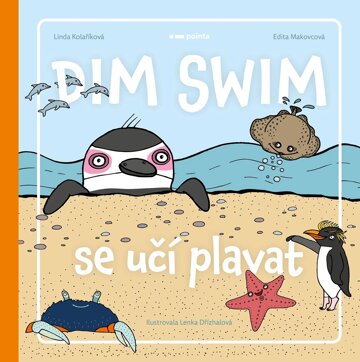 Obálka knihy Dim Swim se učí plavat