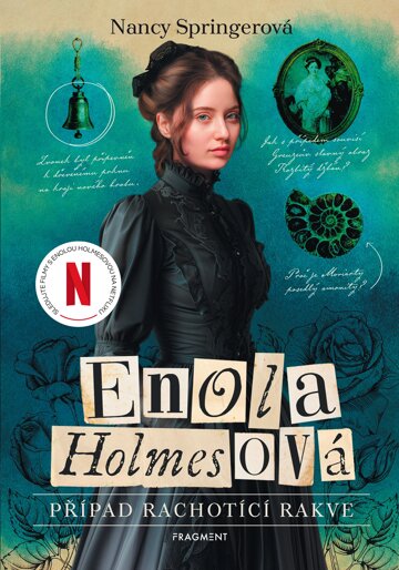 Obálka knihy Enola Holmesová - Případ rachotící rakve