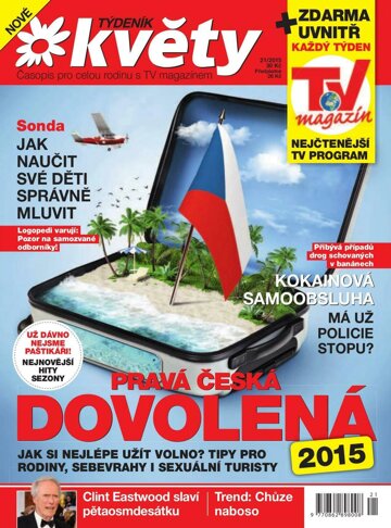 Obálka e-magazínu Týdeník Květy 21/2015
