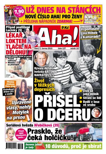 Obálka e-magazínu AHA! 2.6.2015