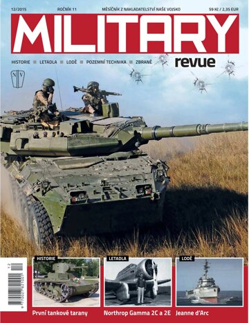 Obálka e-magazínu Military revue 12/2015