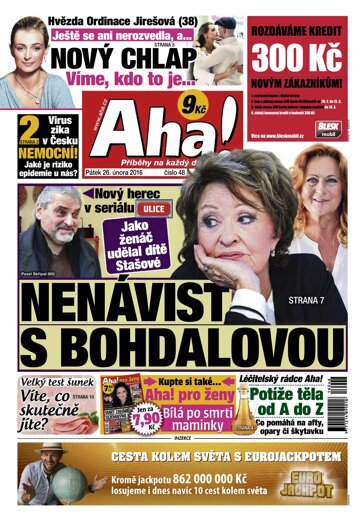 Obálka e-magazínu AHA! 26.2.2016