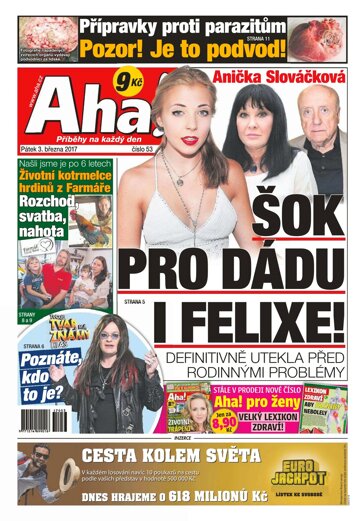 Obálka e-magazínu AHA! 3.3.2017