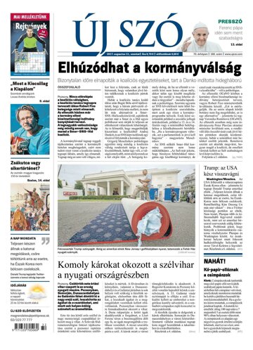 Obálka e-magazínu Új Szó 12.8.2017