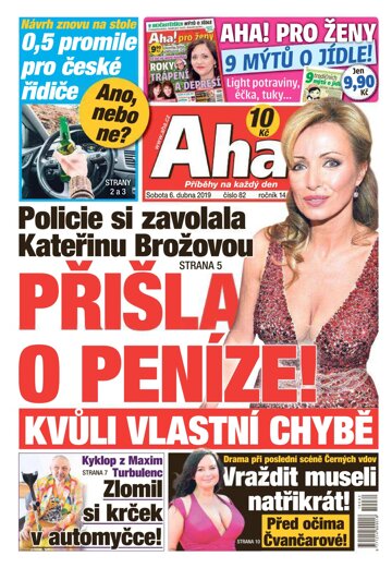 Obálka e-magazínu AHA! 6.4.2019