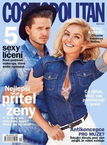 Obálka e-magazínu Cosmopolitan 10/2019