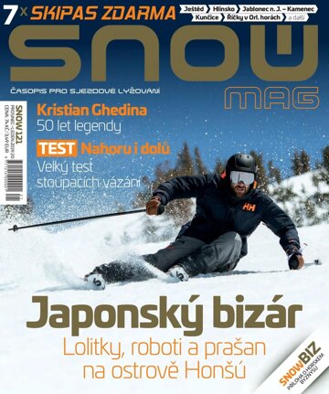 Obálka e-magazínu SNOW 121 - prosinec/leden20/2019