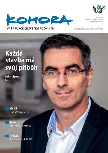 Obálka e-magazínu KOMORA 12 / 2019