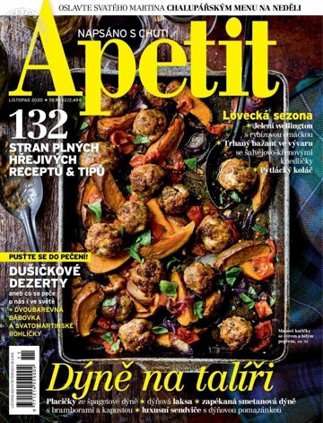 Obálka e-magazínu Apetit 11/2020