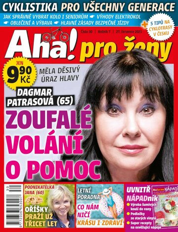 Obálka e-magazínu AHA! pro ženy 30/2021