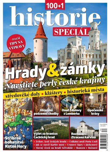 Obálka e-magazínu 100+1 historie SPECIÁL léto 2022