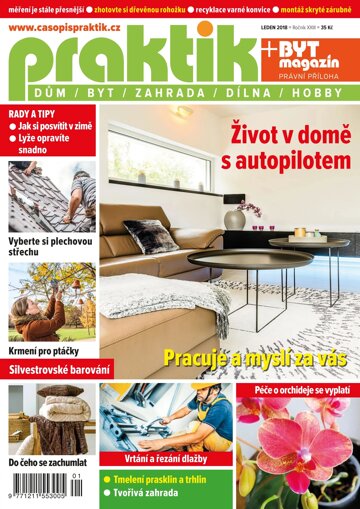 Obálka e-magazínu PRAKTIK & příloha Byt magazín 1/2018