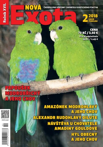 Obálka e-magazínu Nová EXOTA 2/2018