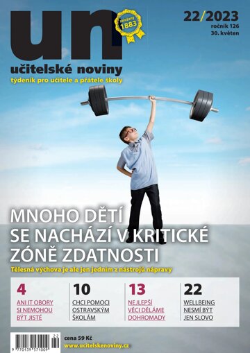 Obálka e-magazínu Učitelské noviny 22/2023