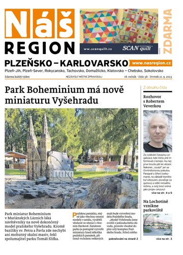 Obálka e-magazínu Náš Region - Plzeňsko 38/2023