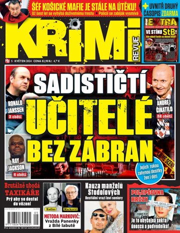 Obálka e-magazínu Krimi revue 5/24