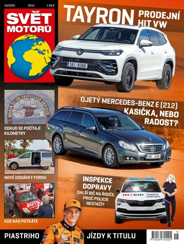 Obálka e-magazínu Svět motorů 18/2025