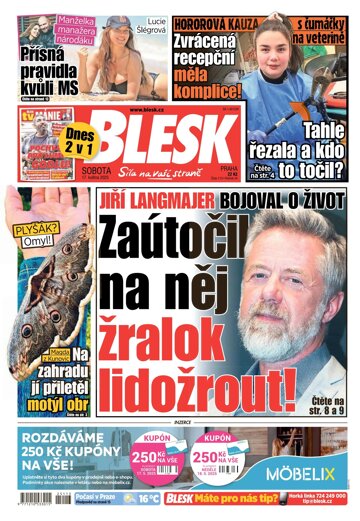 Obálka e-magazínu Blesk 17.5.2025