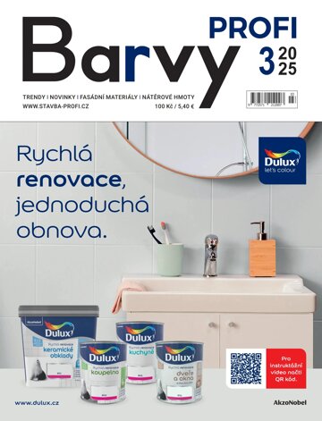 Obálka e-magazínu BARVY Profi 3/2025